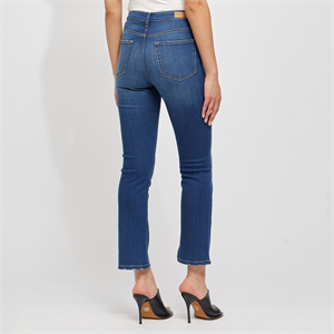 French Connection Conscious Denim Stretch Demi-Boot Ankle Cut Jeans